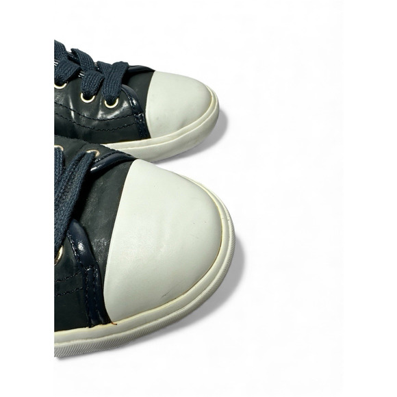 Cole Haan Air Laurie Patent Sneakers D33092 Women's Size 9B Navy Blue - Picture 7 of 15